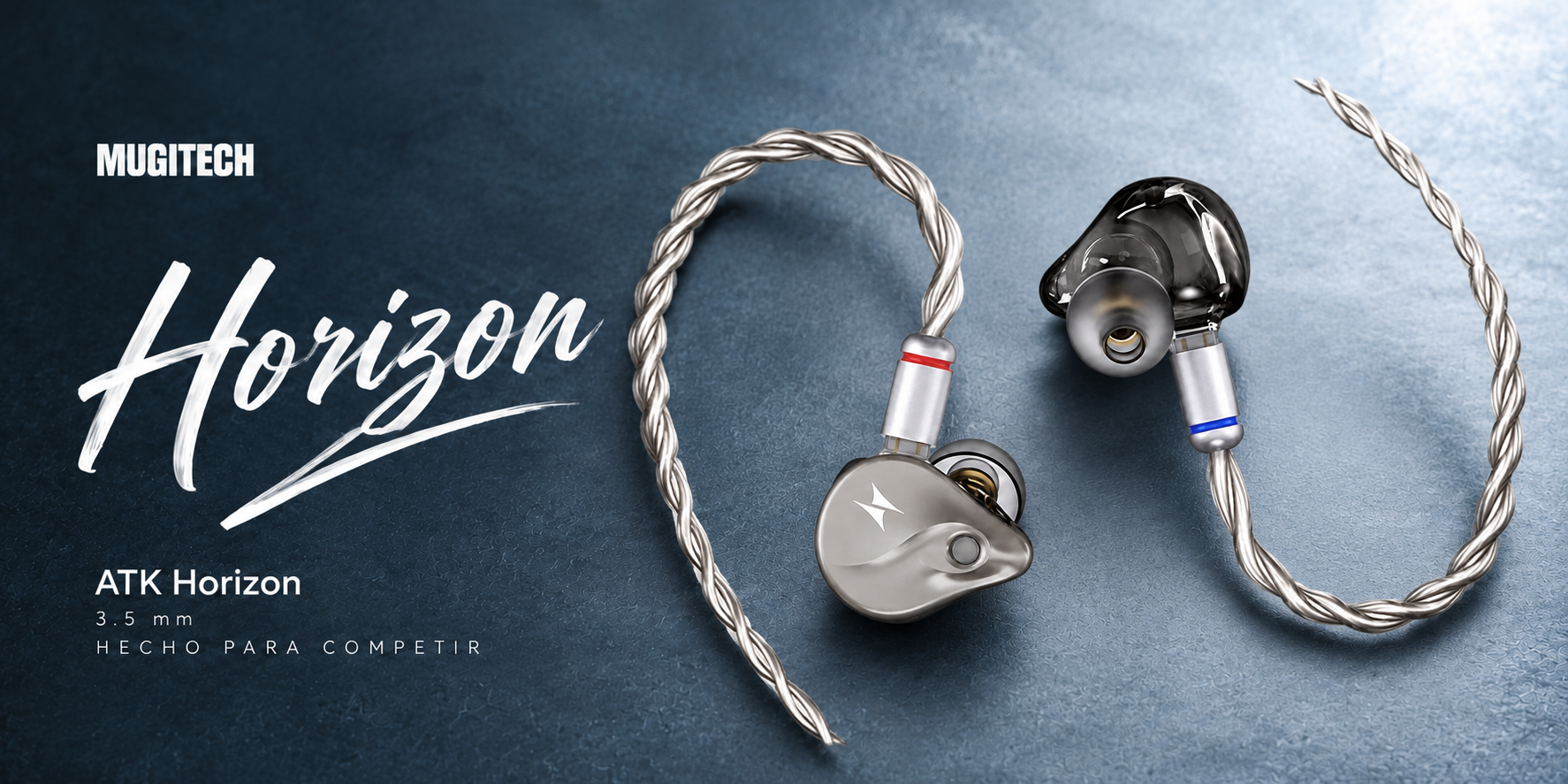 MugiTech — ATK Horizon, IEMs de 3.5 mm.